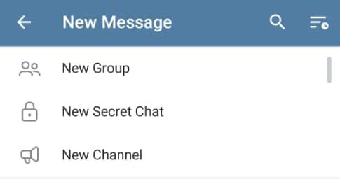 Secret chat telegram