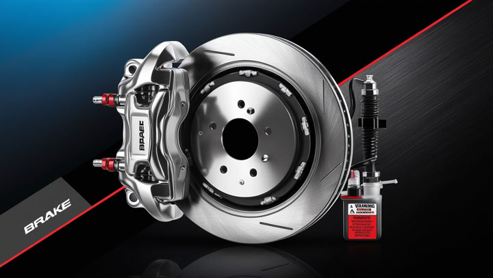 سیستم ترمز EBD چیست؟ | عملکرد سیستم توزیع الکترونیکی نیرو ترمز 3 brake car